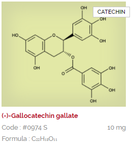 Extrasynthese Gallocatchin Gallate Botanical reference Material